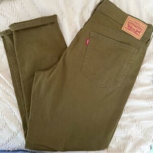 LEVI’S Olive Green Women's Jeans